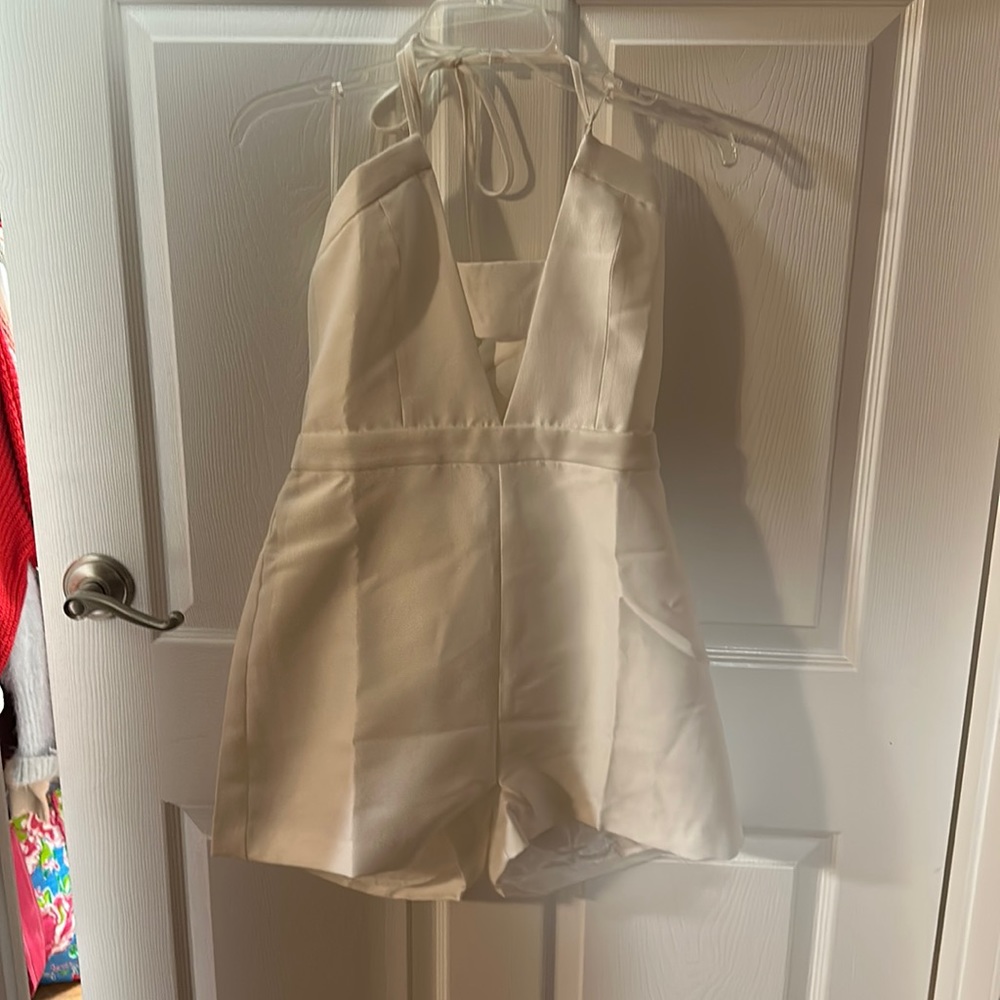 White Romper